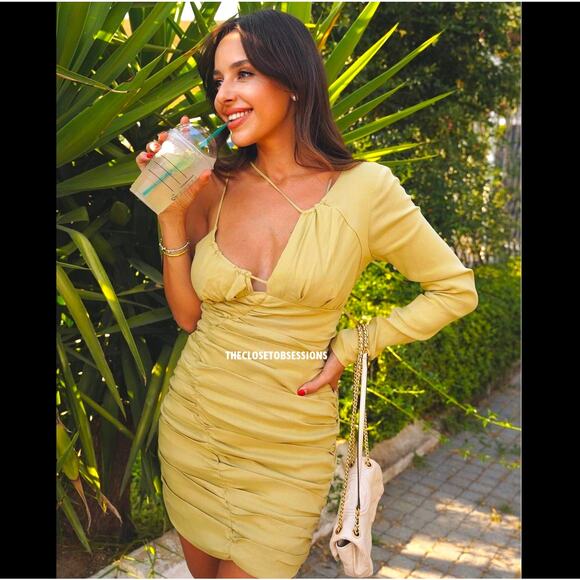 ZARA BLOGGER FAVE!!! Short Asymmetric Dress NWT LAST ONE!!! - Picture 2 of 16